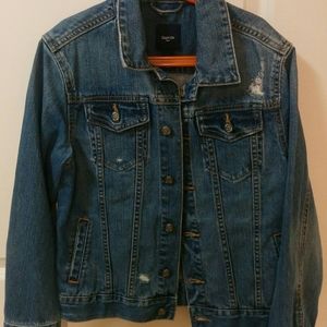 GAP Kid's Distressed Jean Jacket